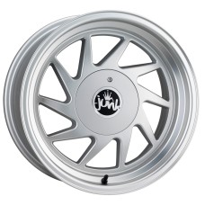 JUNK DREG 16x8.0 4x100 / 4x114.3 ET25 73.1 SILVER POLISHED